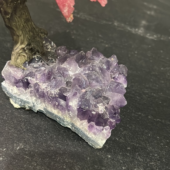 Rose qtz crystal tree - Picture 14 of 17